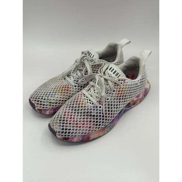 NOBULL Training Shoes Size W8.5 M7‎ US Multicolor NOBULL Floral Mesh Runners