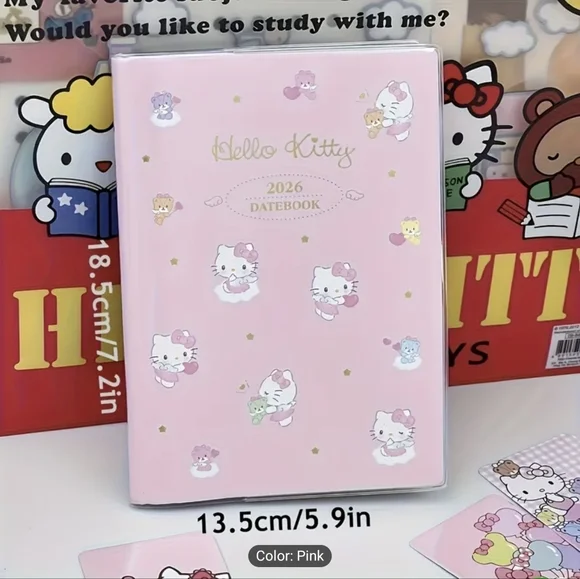 Sanrio Hello Kitty 2026-2027 Datebook Planner Calendar