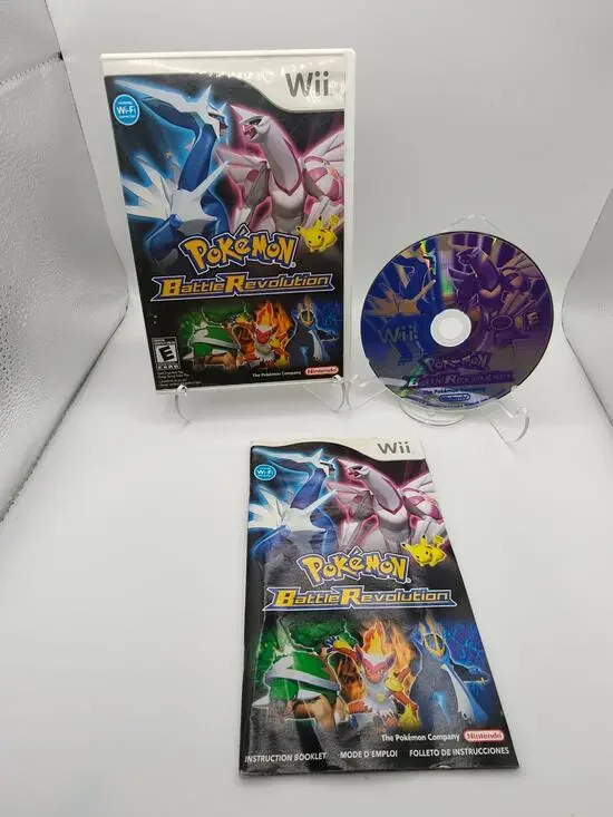 Pokemon Battle Revolution CIB Complete Tested Nintendo Wii