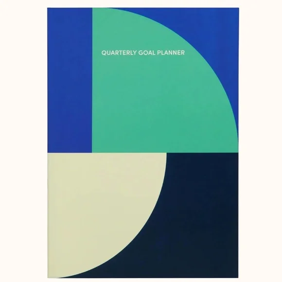 Poketo  Quarterly Planner - Blue
