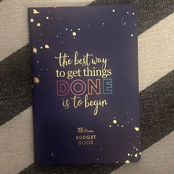 Erin Condren Budget Book • Financial Planner • Sticker Sheet Included