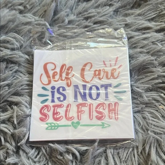 Self Care Sticky Note