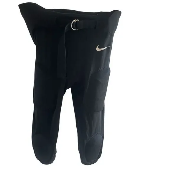 Nike Black 7 Pad Football Pants Youth XL Extra Large Girdle Built In Pads