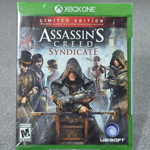 Ubisoft Assassins Creed Syndicate Xbox One N/A Green‎ New Limited Edition DLC