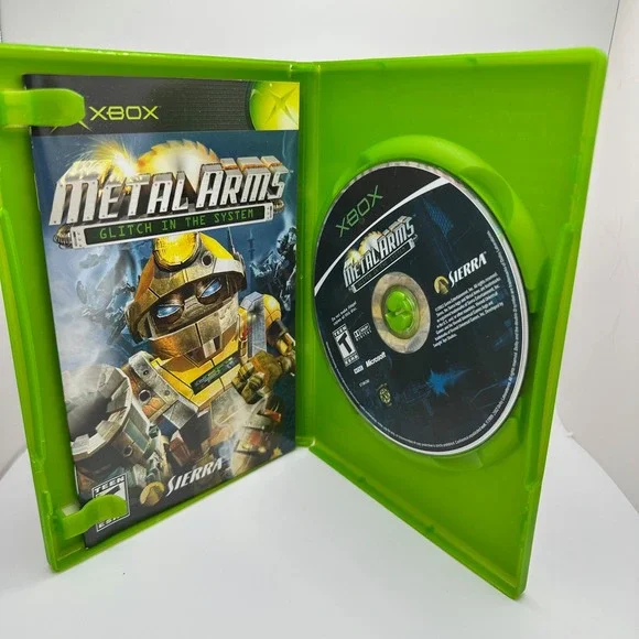 Xbox‎ Metal Arms Glitch in the System CIB Game Case and manual