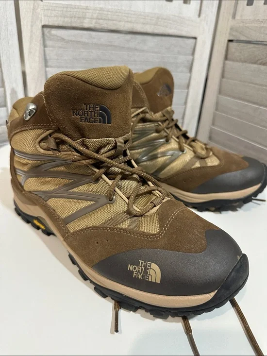 The North Face Men's Tan/Brown Trail Hiking Boots