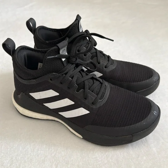 Adidas | CrazyFlight Mid Top Indoor Volleyball Sneaker FX1791 Black/White (8)