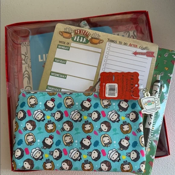 Friends Themed Stationery Set - Multicolor