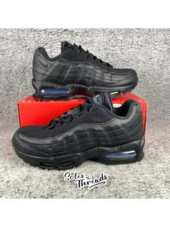 Nike Air Max 95 Big Bubble GS Size 7Y Black Anthracite II4130-001