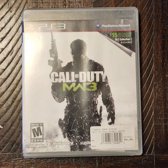 Call of Duty: MW3 -‎ Modern Warfare 3 - PS3 - Playstation 3 - Shooter Game