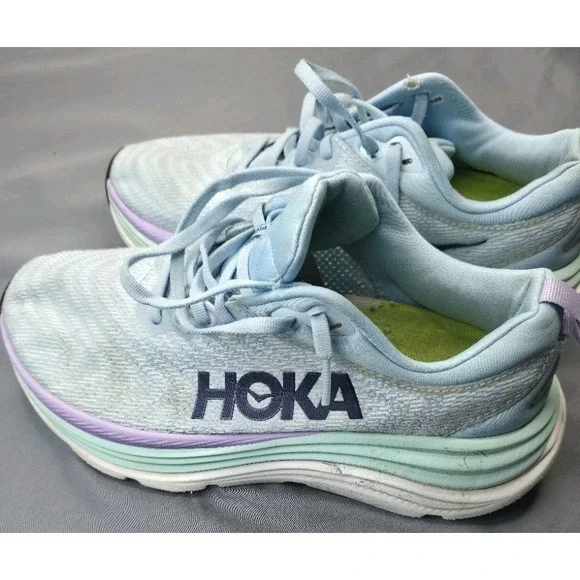 Womens Hoka Graviota 5 Airy Blue Sunlight Ocean 1134270 ABSO Size 7.5 D