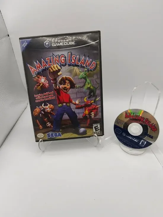 Amazing Island Nintendo GameCube CIB Complete Tested Sega