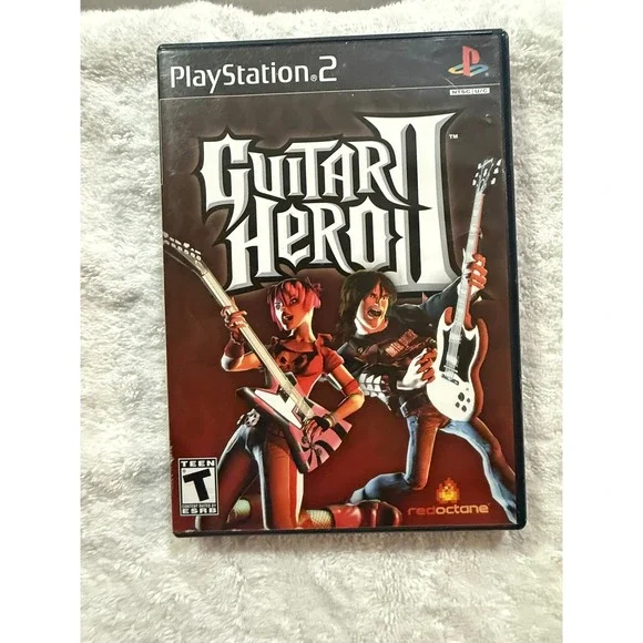 Playstation 2 PS2‎ Game Guitar Hero II Complete Disc Manual Case TESTED.