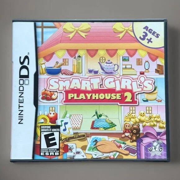 Smart‎ Girl's Playhouse 2 (Nintendo DS, 2009) Complete in Box CIB WORKING TESTED