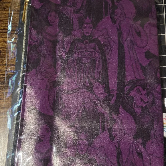 Purple Disney Villains Pouch