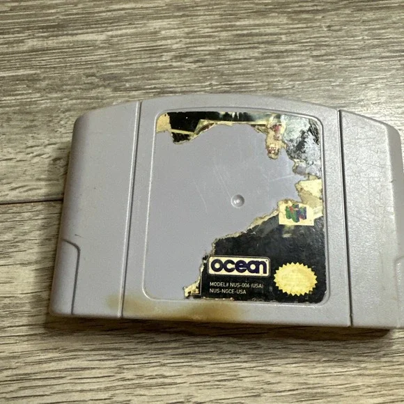 GT 64: Championship Edition (Nintendo‎ 64 N64) Authentic, Worn Label