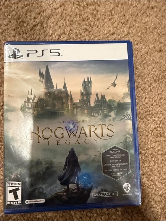 PS5 Hogwarts Legacy Game - Blue Case