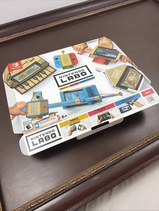 Nintendo LABO Toy-con 01 Variety Kit OPENED for Parts CARDBOARD