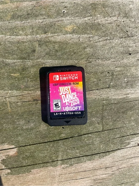 Nintendo Switch Just Dance 2020 Game Card - Pink and Red Label