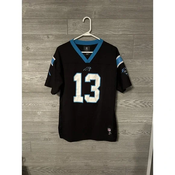 Nike‎ Youth XL 18/20 Carolina Panthers Kelvin Benjamin Football Jersey 13