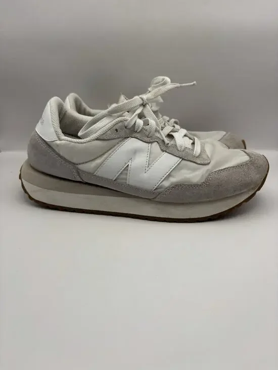 New Balance 237 Marblehead Gum White Sneakers Women Size 9