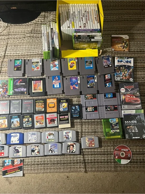 Lot ofVideo Games all included the games in the pictures