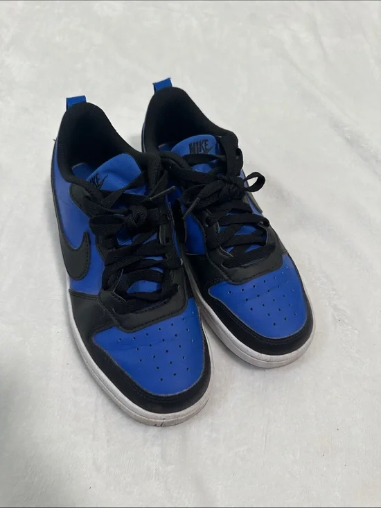 🐴 Nike Court Borough Low Recraft Game Royal Blue Sneaker
