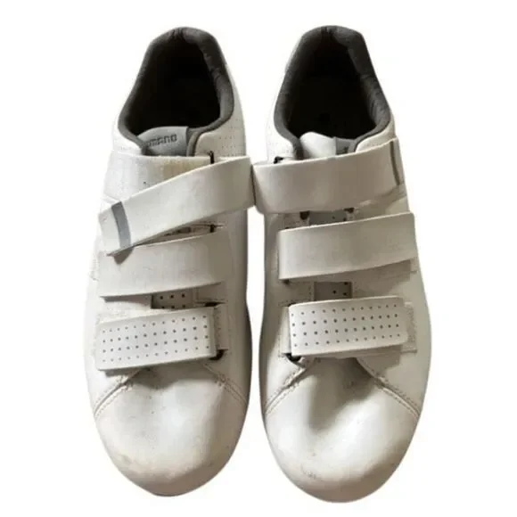Shimano SH-RT500-W W Women’s Size 7.8 White Road Bike Cycling Shoes W/Cleats