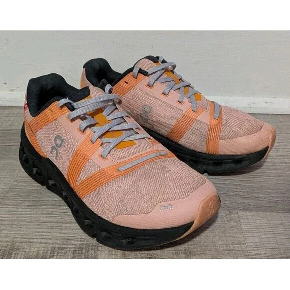 On Cloudgo Shoes Rose Magnet Orange Athletic Women's Sz 8.5 Running On Cloud