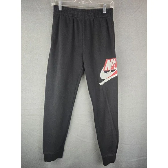 Nike Air Jordan Joggers Youth XL Black Jumpman Sweatpants Boys Athletic