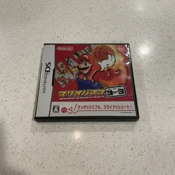 Mario Hoops 3 on 3 Nintendo DS Japanese Edition Tested & Working