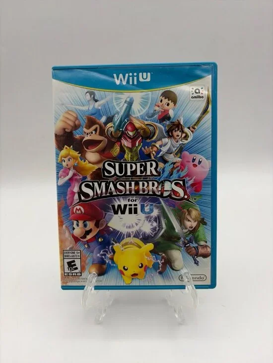 Super Smash Brothers Nintendo Wii U No Manual Tested Working