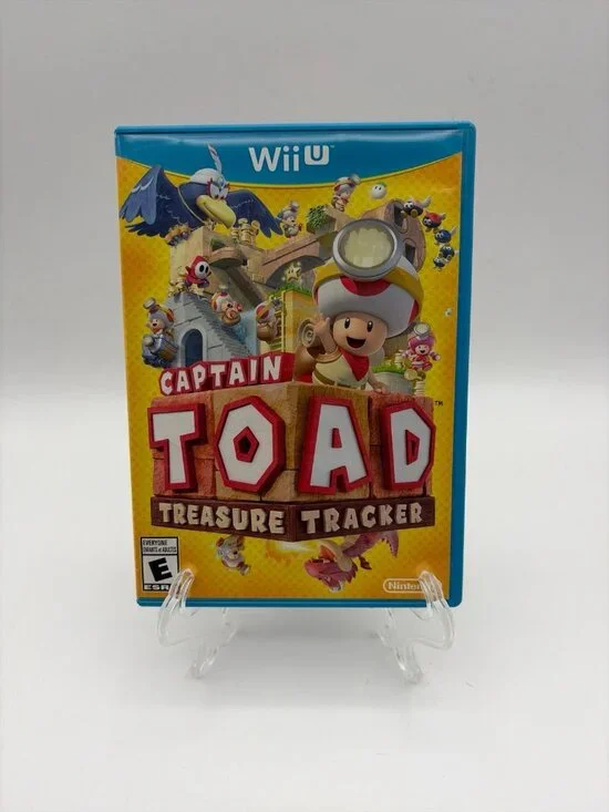 WiiU Captain Toad: Treasure Tracker (Nintendo Wii U, 2014) No Manual Tested