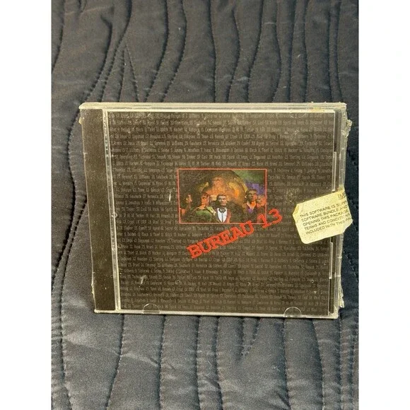 Bureau 13 (PC Game, CD-ROM, For DOS) (Brand New factory sealed) TakeTwo *VINTAGE