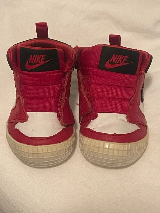 Jordan 1 Crib Bootie Satin Snake Chicago Sz 3