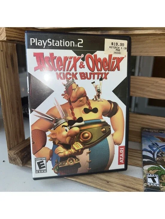 Rare Asterix & Obelix Kick Buttix (PlayStation 2 PS2 2004) Tested