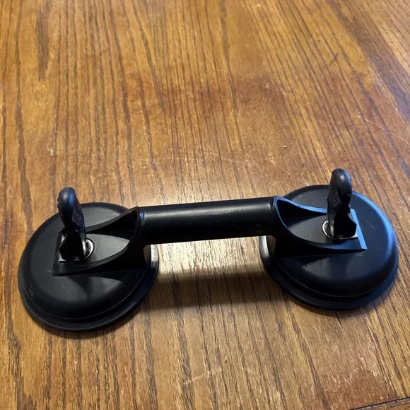 Double Suction Cup Lifter 4-5/8 In. Diameter‎ Up To 200LBS Glass, Tiles, Etc.