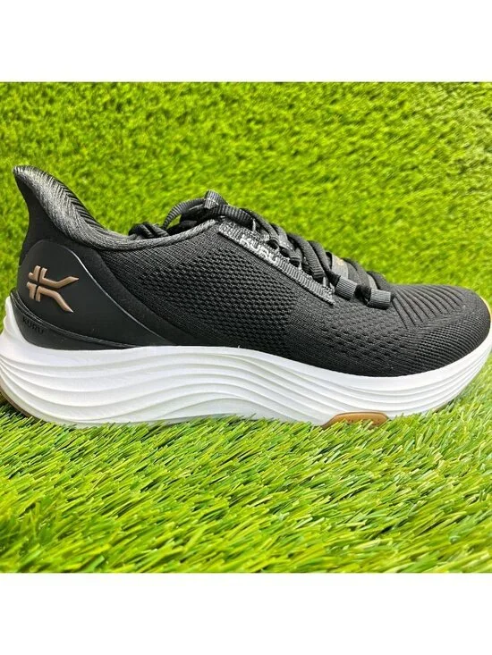 Kuru Atom 2 Womens Size 8.5 Black White Athletic Running Walking Shoes Sneakers
