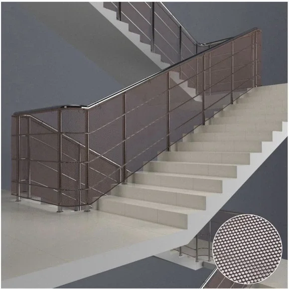 Banister Guard Balcony Netting Stairs Railing Stairs Nylon Net‎ 10 ft L x 2.6