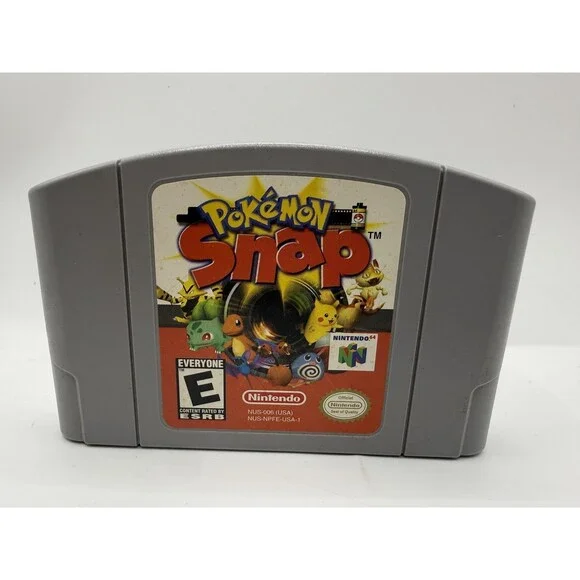 Pokemon Snap Nintendo 64 N64 Game Cart E Everyone 1999 Nintendo Sim Kids TESTED