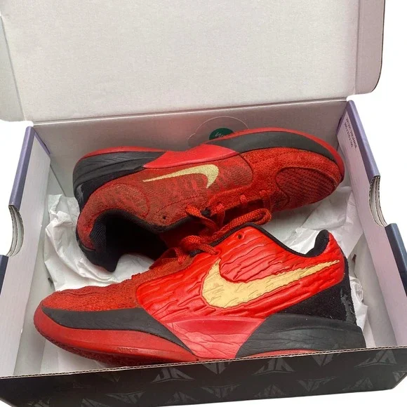 Nike Ja 2 Nightmare Shoes Boys 3 Grade School IB7249 600 Sports‎ Basketball Box