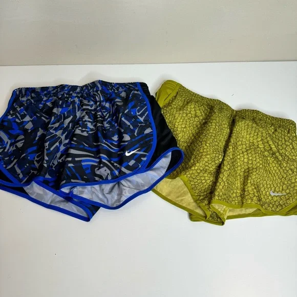 Nike Girl's Dri-FIT Tempo Running Shorts both pair size medium