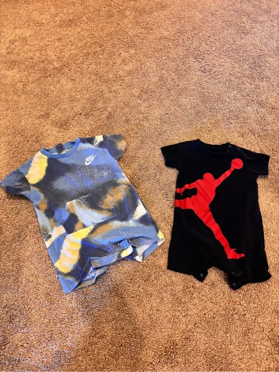 Nike and Jordan Baby Boy Romper
