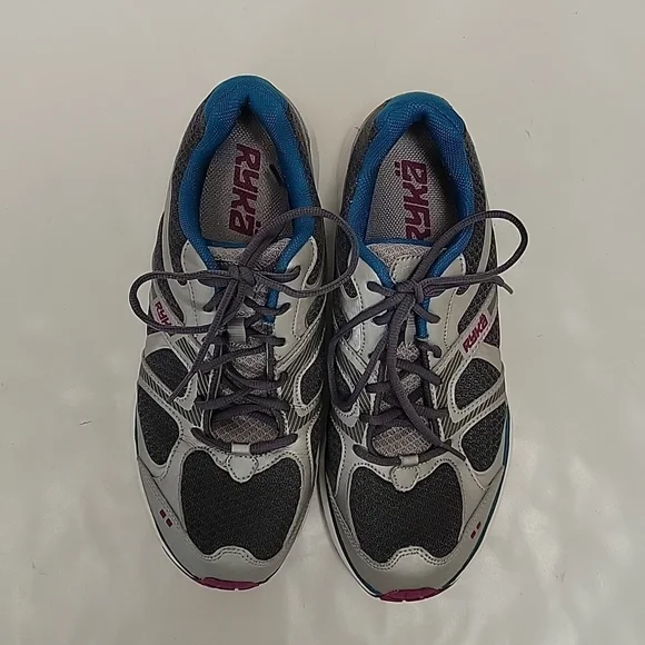 Ryka women's Influence 9 leather & fabric running athleisure gym workout