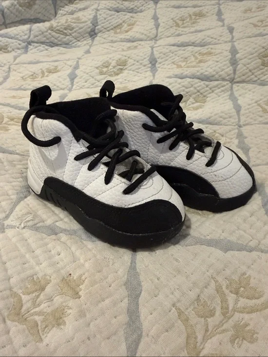 Jordan Black and White Sneakers