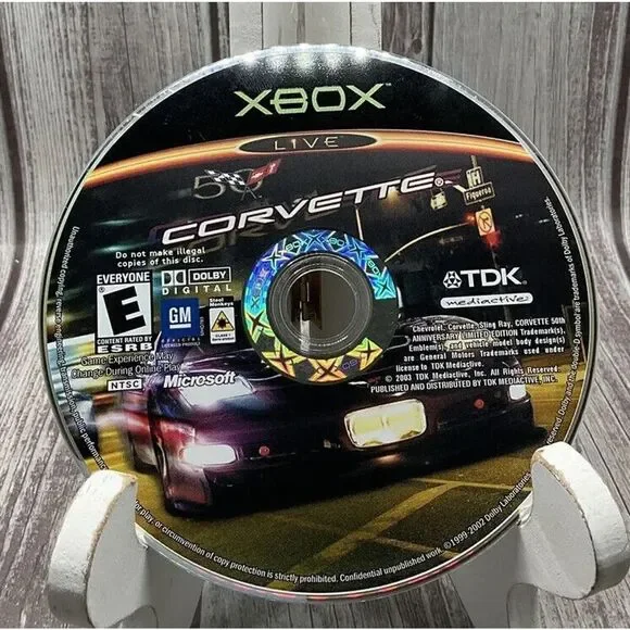 Corvette -‎ Xbox ( Disc Only )