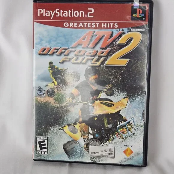 ATV Offroad Fury 2 Sony PlayStation 2 2002 CIB Complete PS2 Not For Resale
