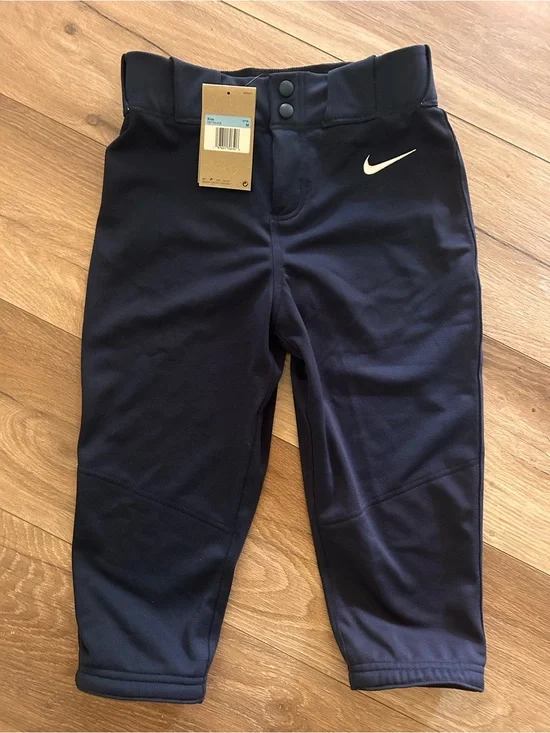 Nike Navy Softball Pants — Girls’ Medium