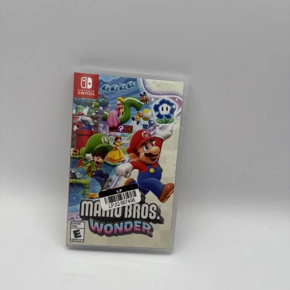 Super Mario Bros Wonder Nintendo Switch Complete In Box