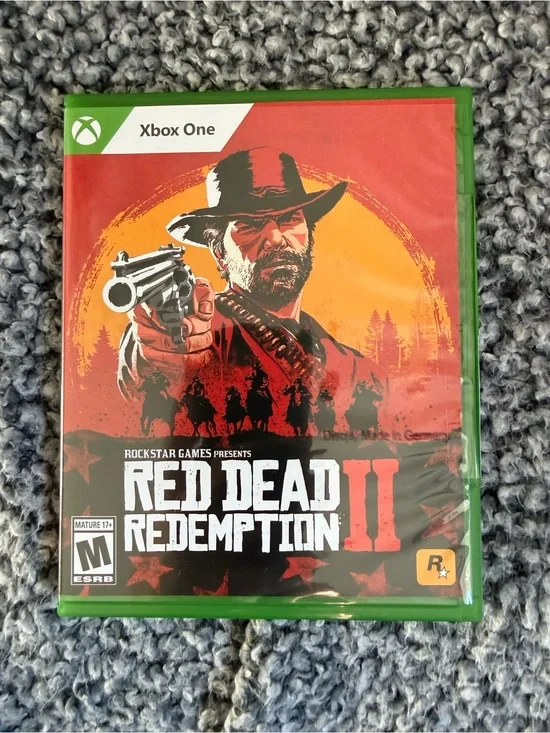 Rockstar Games Red Dead Redemption II (Xbox One) - Red & Orange Cover
